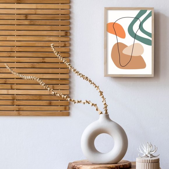 2/$35 Modern Minimalist Abstract Boho Wall Art Print Home Decor [No Frame] - Picture 4 of 6